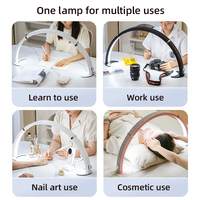 Vente en gros Lampe à ongles à LED UV en demi-cercle pour salon de beauté et usage domestique Lampe de bureau d'éclairage 36W