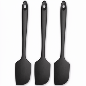 Silicone <strong>Spatula</strong> 600F Heat Resistant Baking Cooking Scraping Mixing Non-Stick BPA Free Hand Wash Only Microwave &amp; Oven Safe - Product Image 3
