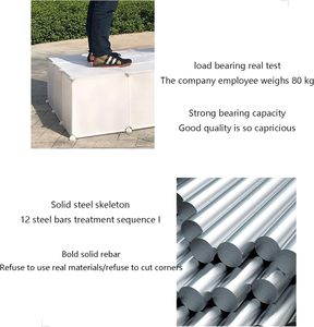 Lemari Pakaian Portabel untuk 20 Kubus Penyimpanan Organizer Desain Indah DIY Furnitur Sederhana Lemari Pakaian untuk Anak Perempuan - Product Image 6