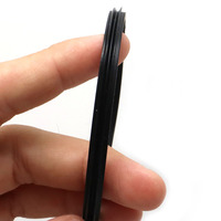 Joints de couvercle en caoutchouc de remplacement approuvés par la FDA de 20 oz, joint de couvercle en silicone noir personnalisé pour tasse à café