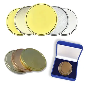 Металлические 3d-памятные заготовки из латуни, золото, серебро, Заказная монета для лазерной гравировки