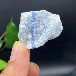 Vente en gros de pierres brutes naturelles de Dumortierite Blue Line pour cadeaux de fêtes et collections de cristaux - Product Image 4