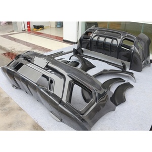 Kit de Carrocería de Fibra de Carbono Húmeda Aspec para Modificación y Mejora de Autos 2014-2022, Parachoques Delantero/Trasero, Alerón Lateral para Range Rover - Product Image 3