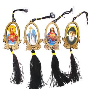 إكسسوارات سيارة متدلية دينية قابلة للتخصيص سيارة متدلية داخلية معلقة كنيسة أرثوذكسية - Product Image 1