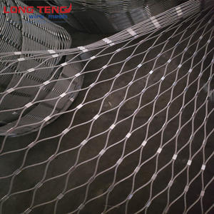 Vente d'usine de maille de câble métallique en acier inoxydable de haute qualité <span class=keywords><strong>Cage</strong></span> à oiseaux en volière à armure toile <span class=keywords><strong>Cage</strong></span> à oiseaux tissée de taille personnalisée - Product Image 1