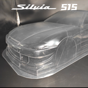 Carcasa de PVC RC <span class=keywords><strong>1</strong></span>/<span class=keywords><strong>10</strong></span> Coppermix JDM Silvia S15 con distancia entre ejes de 260 mm, con faros y alerón para <span class=keywords><strong>1</strong></span>/<span class=keywords><strong>10</strong></span> RC Turing <span class=keywords><strong>Drift</strong></span> - Product Image 5