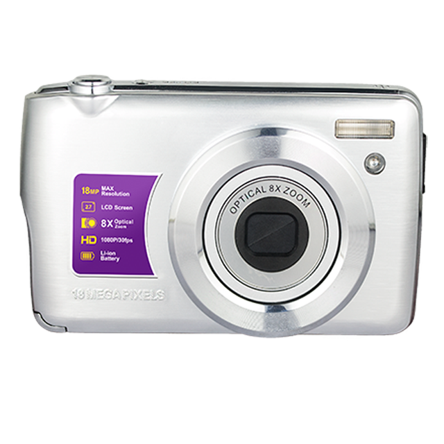 HD 720P Digital Video Camera, 16 Mega Pixels Disposable Camera With  TFT Display and  Digital Zoom Camera