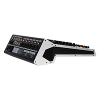 Console audio professionnelle GMC-MK8 8 canaux avec 99 effets numériques DSP pour DJ, carte son et mixeur de haute qualité