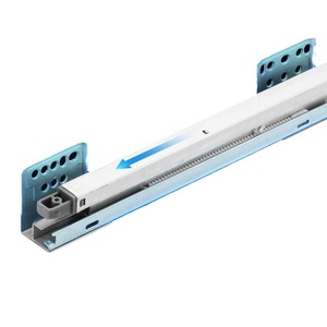 Unihopper Extendable <b>Wardrobe</b> Trouser <b>Rack</b> Aluminum Alloy 23mm Adjustable Drawer Style Clothing Organizer - Product Image 4