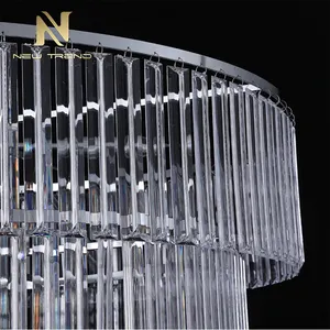 현대 디자인 실내 장식 가게 빌라 웨딩 홀 아크릴 럭셔리 LED 샹들리에