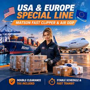 Envío Aéreo Rápido Puerta a Puerta Alemania/Francia/Nueva Zelanda/Reino Unido/EE. UU./Canadá/UE Servicio DDP con Seguro - Product Image 1