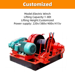 Cabrestante eléctrico de cuerda de alambre de tracción de 3 toneladas, 5 toneladas, 10 toneladas, JM de fábrica - Product Image 6
