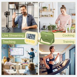 Minuteur de comptage à rebours créatif Google pour la productivité, minuteur de bureau Pomodoro pour l'étude des enfants, minuteur numérique magnétique intelligent pour la gestion du temps et la cuisine - Product Image 2