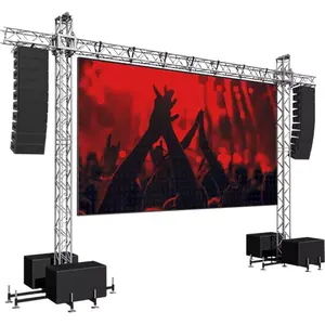 4K full color P3.91 Rental Outdoor LED Video wall panel Waterproof Stage Background Screen RGB LED Display module