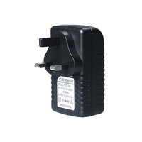 Inyector POE Pasivo Personalizado de 24 V 1 A, 48 V 0,5 A, 24 W, Enchufe para EE. UU., UE y Reino Unido, Adaptador de Corriente POE Ethernet para Cámara IP, Puente WLAN