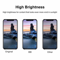 Écran OLED souple DD de remplacement pour iPhone 15 Pro Max 14 Pro 13 Pro Max, assemblage numériseur d'écran LCD tactile 3D à taux de rafraîchissement élevé