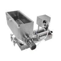 Machine de remplissage pneumatique avec trémie en forme de U |   Remplisseur de bouteilles en verre pour shampoing, gel douche et savon pour les mains