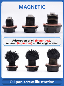 Boulons magnétiques super puissants OAR en aluminium anodisé pour l'entretien automobile et le <span class=keywords><strong>vidange</strong></span> d'<span class=keywords><strong>huile</strong></span> <span class=keywords><strong>moteur</strong></span> - Product Image 3