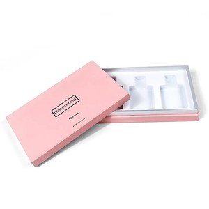 Boîte en carton rigide personnalisée avec logo, couvercle relevable, boîte en papier de luxe avec dorure à chaud, emballage cosmétique, boîte cadeau - Product Image 1
