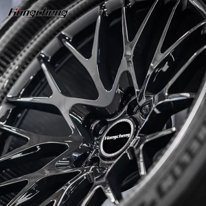 宝马玛莎拉蒂保时捷2件碳纤维轮辐车辆5孔18-26英寸锻造车轮定制合金车轮 - Product Image 3