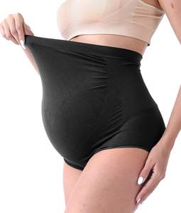 Vente en gros Culotte Hipster souple sans couture pour <span class=keywords><strong>grossesse</strong></span> <span class=keywords><strong>grande</strong></span> <span class=keywords><strong>taille</strong></span> Surbosse Sous-vêtements de maternité <span class=keywords><strong>taille</strong></span> haute pour femmes - Product Image 2