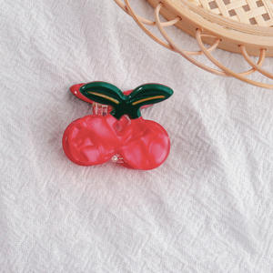 กิ๊บติดผมน่ารักหวานๆ ลายผลไม้ เชอร์รี่ แตงโม เลมอน กิ๊บหนีบผมแบบกำหนดเองสำหรับเด็กผู้หญิง - Product Image 3