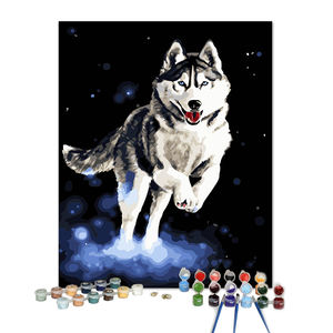 Usine En Gros 30x40 40x50 <span class=keywords><strong>Cerf</strong></span> Animaux Personnalisés Arc-En-Lion Peint À La Main DIY <span class=keywords><strong>Peinture</strong></span> À L'huile <span class=keywords><strong>par</strong></span> Numéros pour Enfants Adultes - Product Image 4