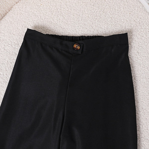 Nuovo Completo Estivo 2026 per <span class=keywords><strong>Bambina</strong></span>: <span class=keywords><strong>Giacca</strong></span> Casual Traspirante con Colletto e Spalle Scoperte e Pantaloni a Gamba Larga - Product Image 5