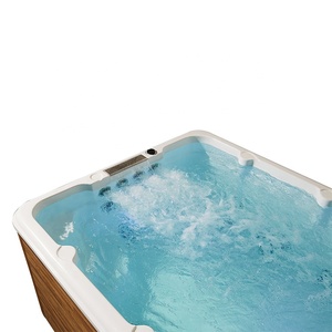 Piscine de grande taille, rectangulaire, spa/extérieur avec quatre places - Product Image 3