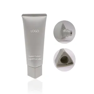 wholesale empty tube packaging for skincare/custom100g 100ml cosmetic plastic hand cream tube
