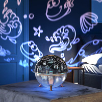 Internet célèbre étoile bureau Purification de l'air aromathérapie Machine silencieux humidificateur veilleuse planète cadeau pour la maison Plug