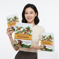 Sacs à café personnalisés imprimés de qualité alimentaire, pochettes à fond plat, scellage 8 côtés, fermeture éclair facile à déchirer, 250g 500g 1kg 12oz 16oz, sacs alimentaires pour café