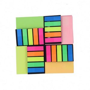 Student Popular Mini Fluorescence Colour Cute School Sticky Note Memo Pad - Product Image 4