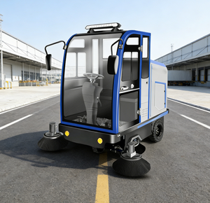 Camion balayeuse routière AOMAN avec pompe - Système de nettoyage tout-en-un à conduite entièrement automatique pour balayage, aspiration et pulvérisation d'eau - Product Image 6