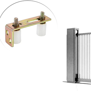 Soporte de <span class=keywords><strong>Guía</strong></span> de Rodillos de Nylon de Alta Resistencia, Montaje <span class=keywords><strong>Superior</strong></span> Ajustable <span class=keywords><strong>para</strong></span> Puertas Industriales y de Almacén, Resistente a la Corrosión y Silencioso - Product Image 2