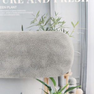 Plush Glasses Case <b>Grey</b> Rectangle Flip Eyeglasses <b>Storage</b> <b>Box</b> Winter 2023 - Product Image 3
