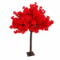 Centre de table personnalisé en palmier artificiel en soie, durable et imperméable, pour mariage, événement, Saint-Valentin, Nouvel An