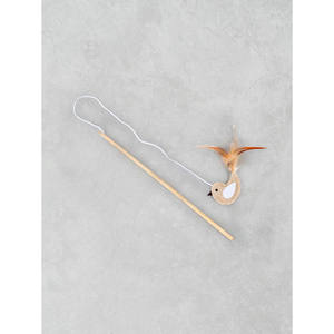 Naturale bambola canna da pesca per animali domestici eco-friendly in plastica e stoffa giocattolo per il gioco e lo stile moderno Carto - Product Image 1