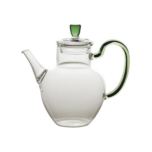 Classical Arabic Eco-friendly Thermostability Blooming <strong>Thermal</strong> Glass <strong>Teapot</strong> - Product Image 1