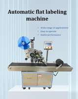 Machine d'étiquetage entièrement automatique pour ligne d'assemblage à plat