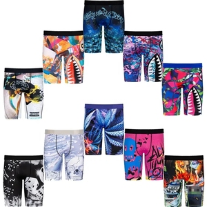 Ethica2023 Pantaloncini da Boxe Lunghi Personalizzati, <span class=keywords><strong>Intimo</strong></span> Casual da <span class=keywords><strong>Uomo</strong></span> Stampato, Taglia Extra Large 3XL - Product Image 2