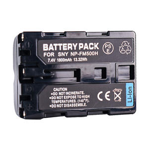 Batería DE LA CÁMARA Batería de iones de litio para <span class=keywords><strong>Sony</strong></span> A200 A350 A450 A550 A700 A850 A900 7,4 V 1800mAh 13.32WH - Product Image 3