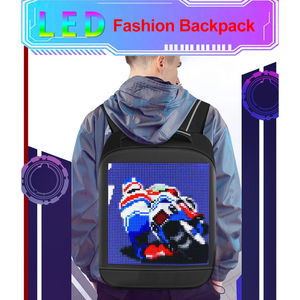 กระเป๋าเป้แอลอีดีสำหรับโฆษณากระเป๋าเป้แอลอีดีอัจฉริยะหน้าจอแสดงผลการเดินทางสะพายไหล่กลางแจ้ง - Product Image 2