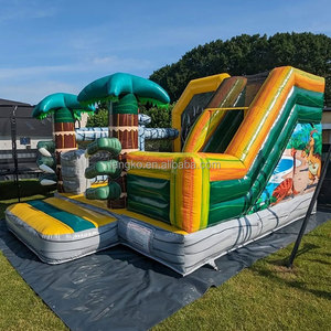 T-Rex <span class=keywords><strong>toboggan</strong></span> gonflable <span class=keywords><strong>maison</strong></span> de rebond enfants Dino mot Atraktion château rebondissant gonflable extérieur Commercial - Product Image 4
