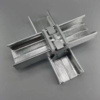 Cintre droit en acier galvanisé de haute qualité 60/27 200 mm pour profil CD UD