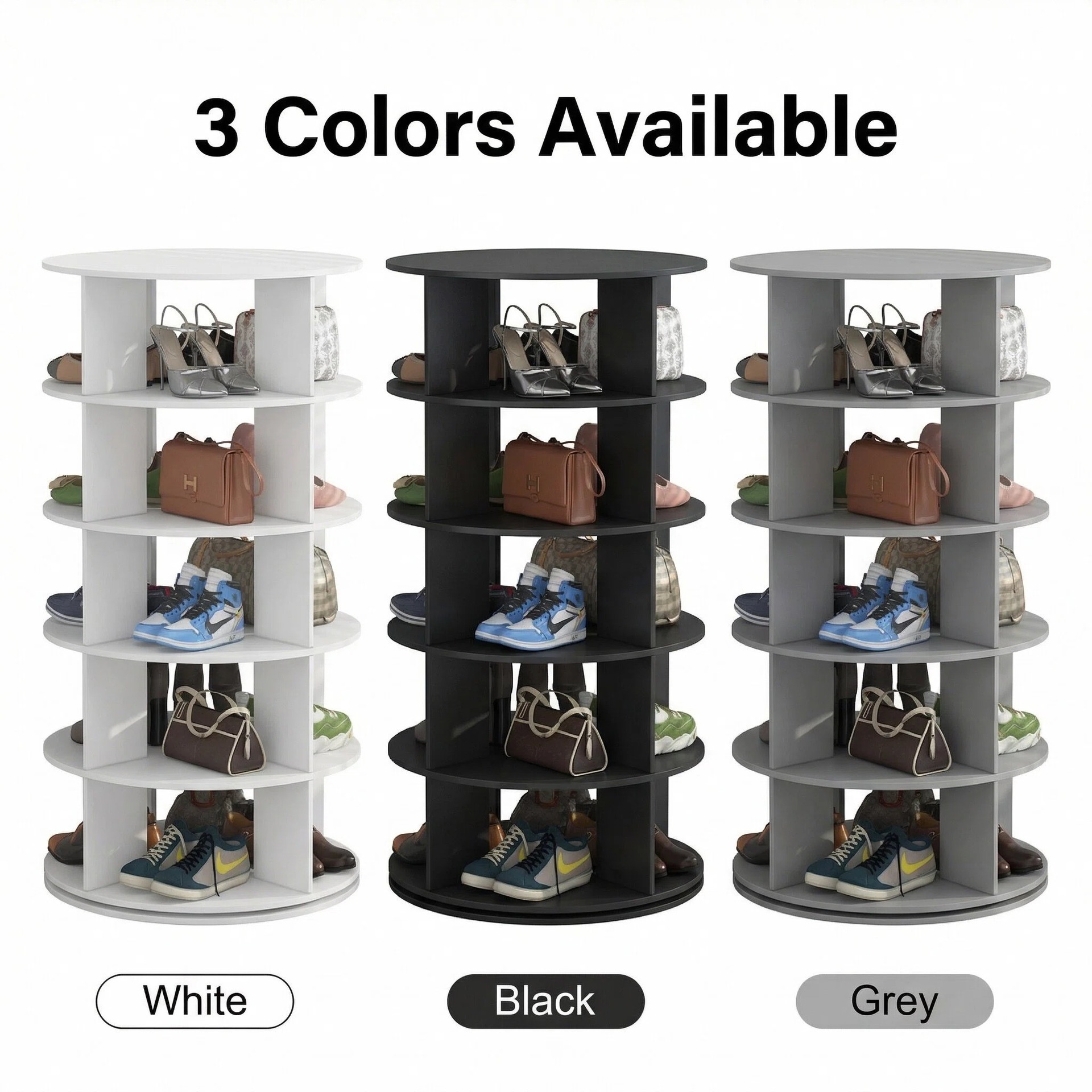 Custom-made rotating shoe rack [Please consult customer service]