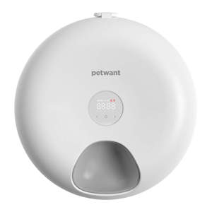 Automatic Pet <b>Feeder</b> 6-Meal Smart Timed <b>Cat</b> Dog Food Dispenser Rechargeable Battery Detachable Us Plug 5kg - Product Image 2