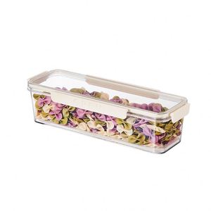 <b>Large</b> Capacity Modern Noodles Coarse Cereals Storage <b>Box</b> Sealed Moisture-proof Food Grade PP Plastic Sustainable Refrigerator- - Product Image 5