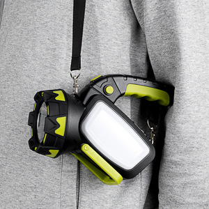 Lampe de poche LED rechargeable Hc268, batterie 2000 mAh, randonnée, camping, lumière d'urgence - Product Image 3