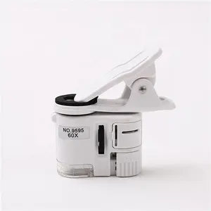 Best Handheld Kids Portable Mini Pocket 60X Microscope with UV LED Light